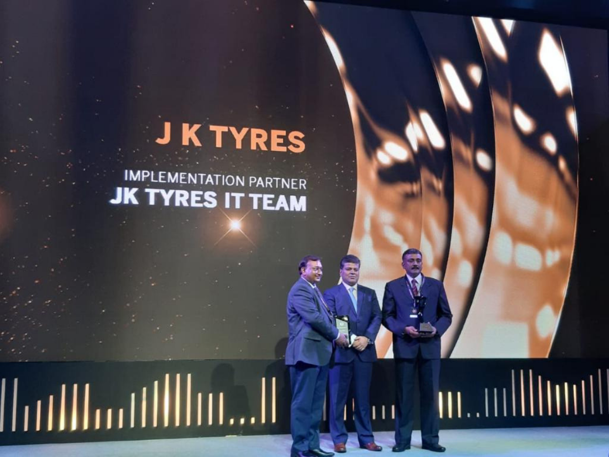 Jk Tyre Industries Bags Sap Ace Awards For Innovation In Business Re Modelling Times Of India