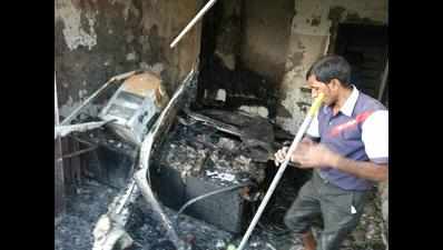 Blaze in Ghaziabad's Indirapuram seventh-floor flat triggers panic