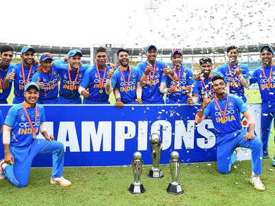 India To Begin Under 19 World Cup Title Defence Against Sri Lanka Cricket News Times Of India