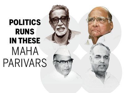 Politics runs in these Maharashtra parivars