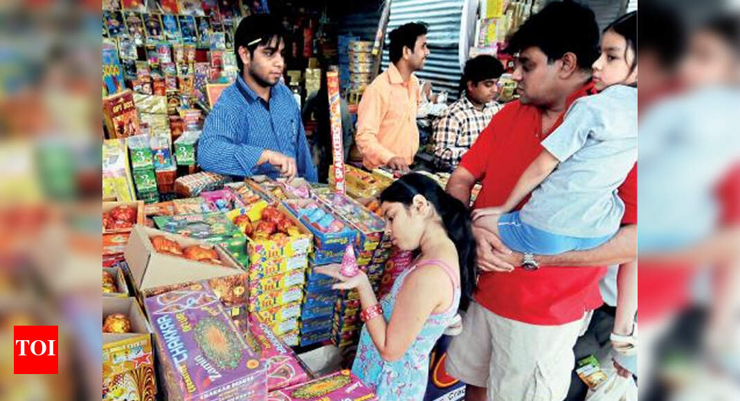 Noida 2hour window to burst crackers this Diwali Noida News Times of India