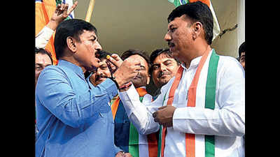 Gujarat bypolls: Congress celebrates a 3:3 tie with BJP