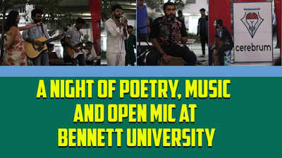 A night of poetry, music and open mic at Bennett University