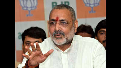 AIMIM's victory in Kishanganj dangerous for Bihar: Giriraj Singh