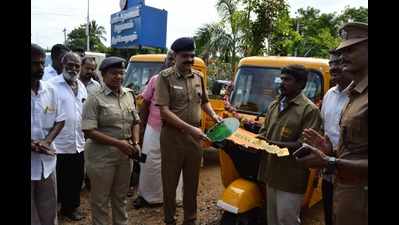 Trichy police take initiative to replace fish carts in city, arrange three-wheeler loan for drivers