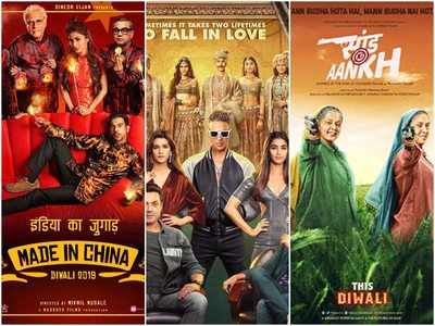 Diwali Box office collection early estimates: 'Housefull 4' records an excellent opening; 'Made In China' 'Saand Ki Aankh' remain dull
