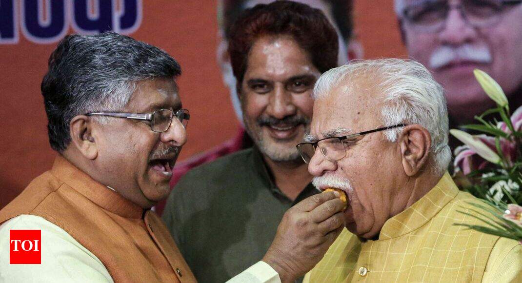 BJP stakes claim to form government in Haryana