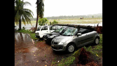Goa: Cyclonic storm Kyarr moves away from West Coast