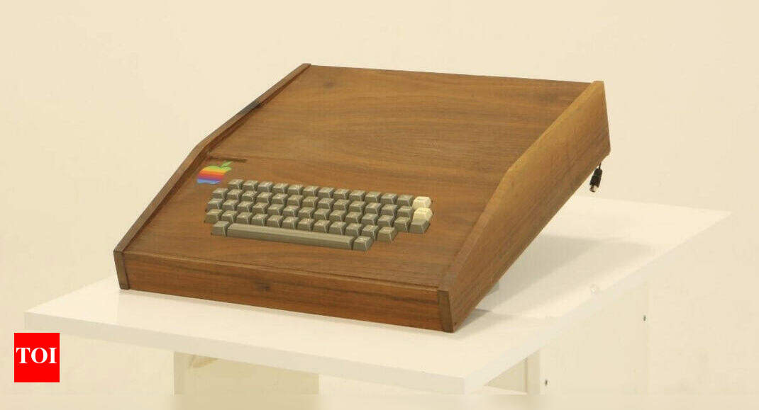 Rare Apple computer made by Steve Jobs is selling for Rs 12.5 crore ...