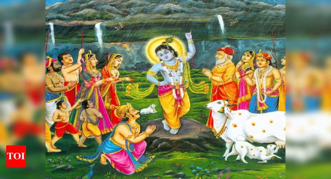 Govardhan 2019 Puja Time Date And Significance Times Of India 4522