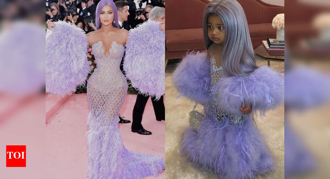Kylie Jenner’s daughter Stormi recreates her MET Gala look; see pics