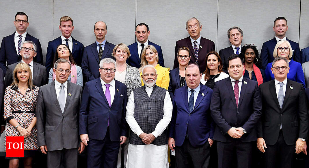 PM, Doval brief EU delegation ahead of J&K visit
