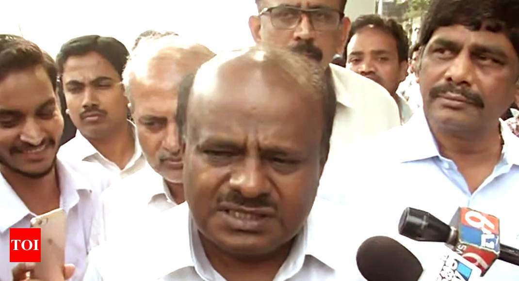 Is HD Kumaraswamy cosying up to BJP to save JD(S)? - Times of India