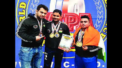 Class IV employee bags gold at world powerlifting championship