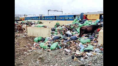 Swachch Week over, but railway yard still filthy