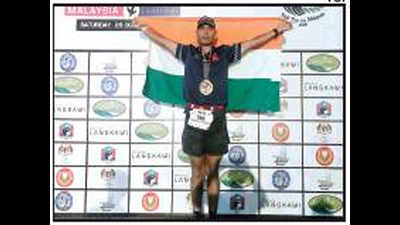 Jhansi army engineer fastest Indian to finish Ironman Malaysia triathlon