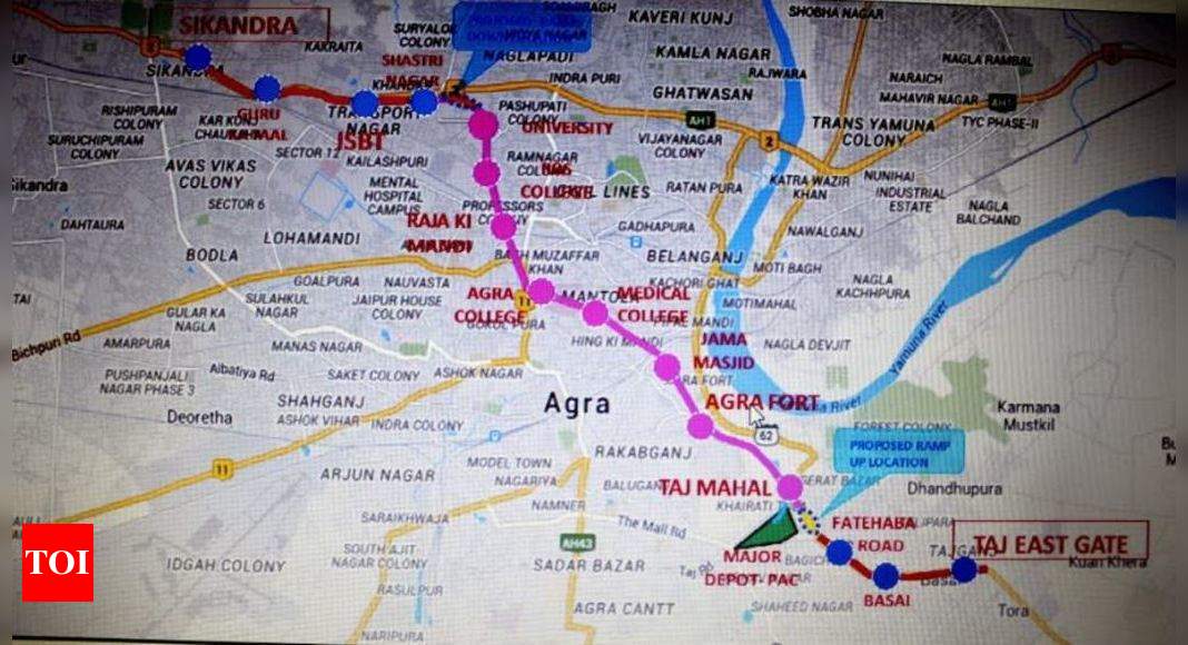 ASCL gives NOC for Agra metro rail project | Agra News - Times of India