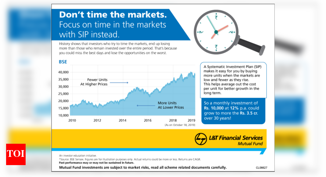 Timing the markets - No worries with SIP - Times of India