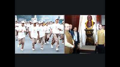 A mile to remember: Lucknow braves haze to run for unity