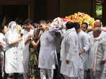 Celebs attend film producer Champak Jain's funeral