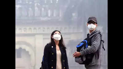 Lucknow coughs through most polluted day of season