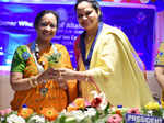 Ladies have a gala time at a get-together party in Prayagraj