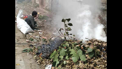 Burning trash mounds mock CM Yogi Adityanath's directive