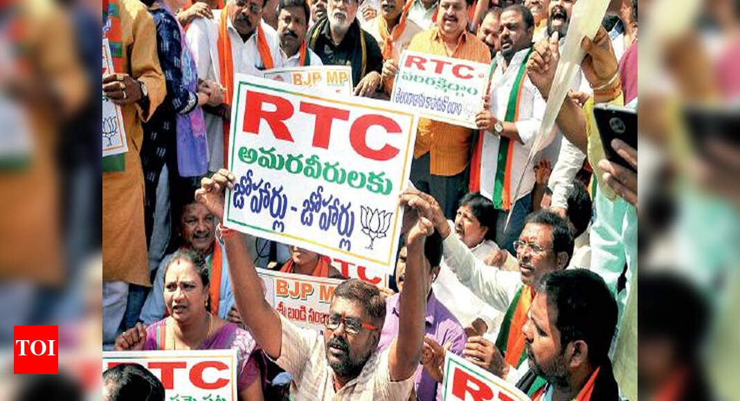 RTC strike Telangana chief minister K Chandrasekhar Rao sets November