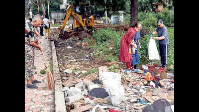 Telangana: Residents of Sainikpuri turn dumps into reusable spaces