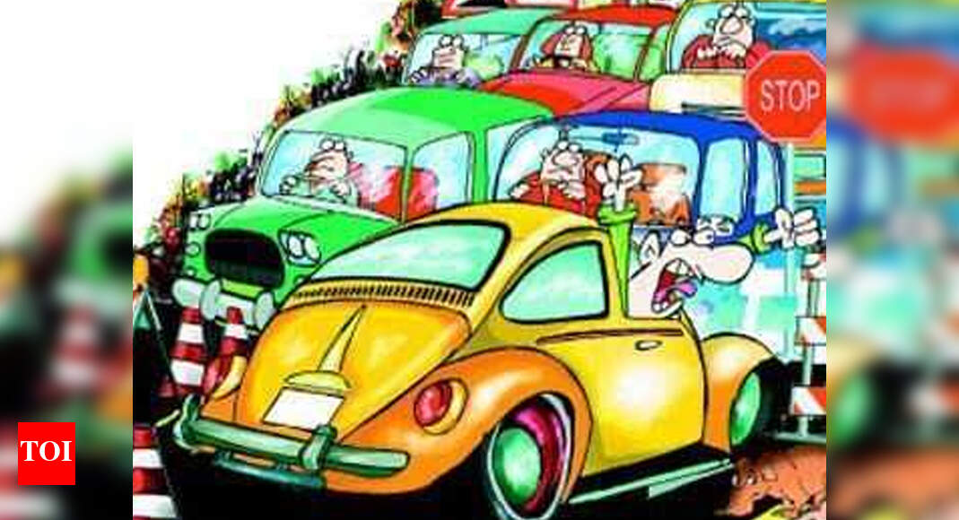 Uturns to ease Hero Honda Chowk traffic create choke points Gurgaon