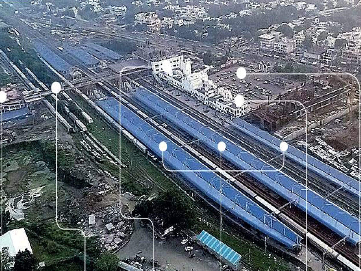 New Look Habibganj Station Takes Shape Bhopal News Times Of India