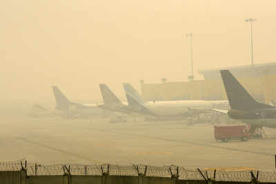 Air Quality Deteriorates In Delhi, Flight Operations Affected | India ...