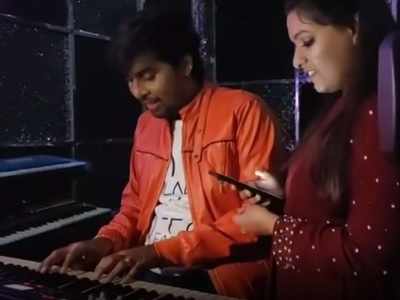 Sa Re Ga Ma Pa Keralam's Ashima Manoj jams with Ralfin Stephen on the sets of the show; see video