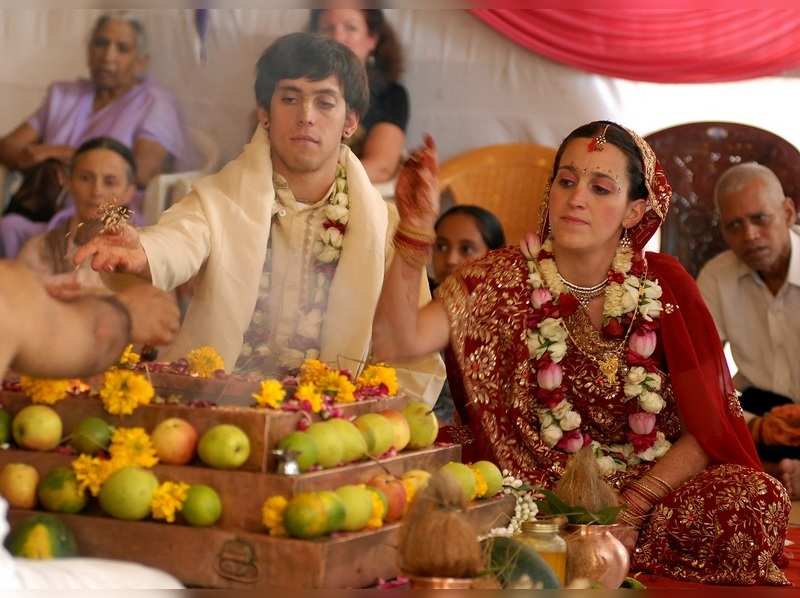 Foreigners flock to India to walk down the aisle, Bollywood style