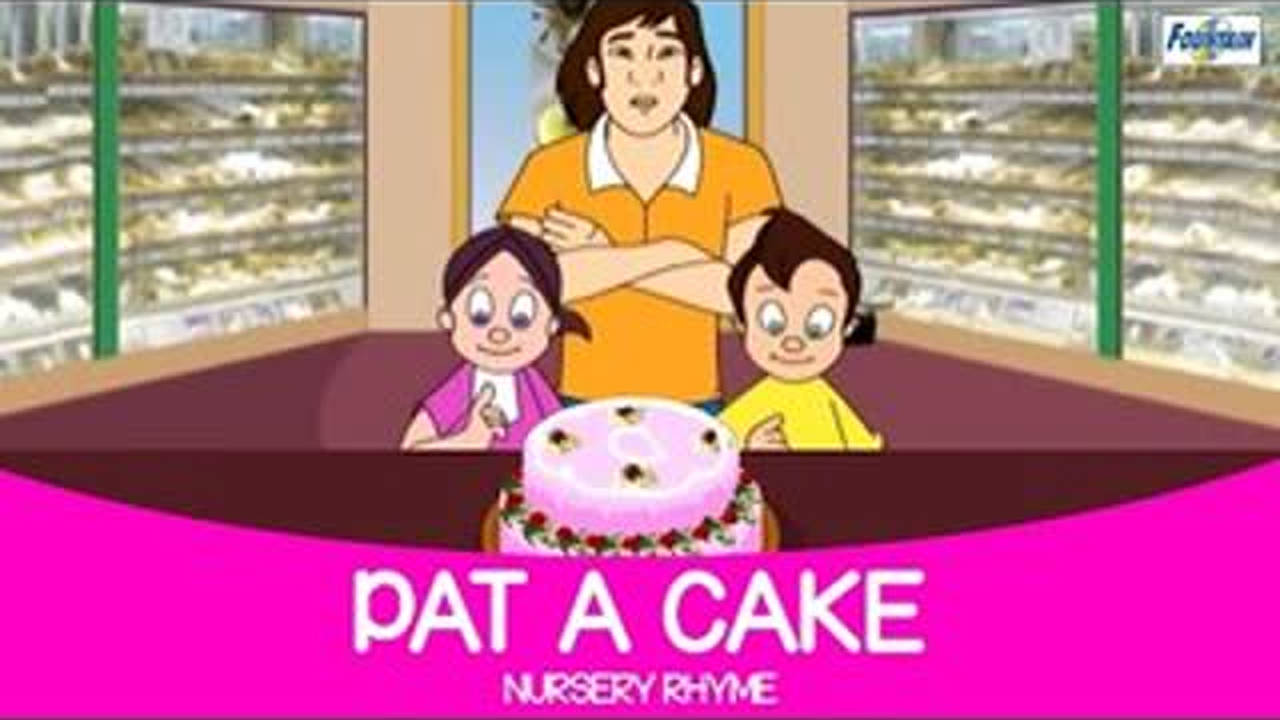 Pat A Cake Nursery Rhyme Interactive Notebook - Simply Kinder Plus