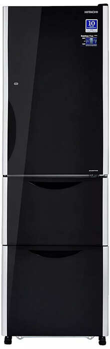 Hitachi 404 L Frost Free Multi Door Refrigerator R Sg38fpnd Glass Black Inverter Compressor Price Full Specifications Features 27th Jul 2021 At Gadgets Now