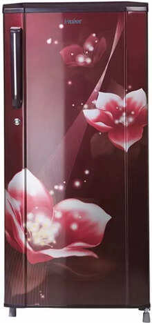 Haier 190 L Direct Cool Single Door 3 Star Refrigerator Red Magnolia Hrd 1903crm E Price Full Specifications Features 27th Jul 2021 At Gadgets Now
