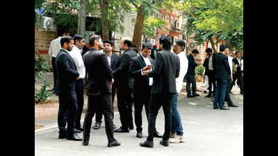 Rajasthan lawyers boycott work over clash in Delhi court