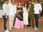 Konark Gowariker, Ashutosh Gowariker, Kriti Sanon, Sunita Gowariker, Arjun Kapoor and Vishwang Gowariker