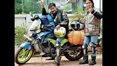 Kolkata couple rides 36,000 km for tiger conservation