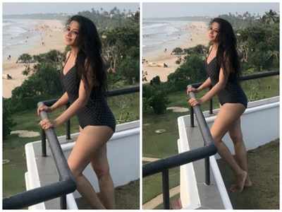 Bhojpuri star Monalisa shares a throwback bikini picture from her Sri-Lanka trip