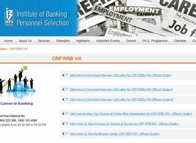 IBPS RRB Interview call letter 2019 released, here's download link