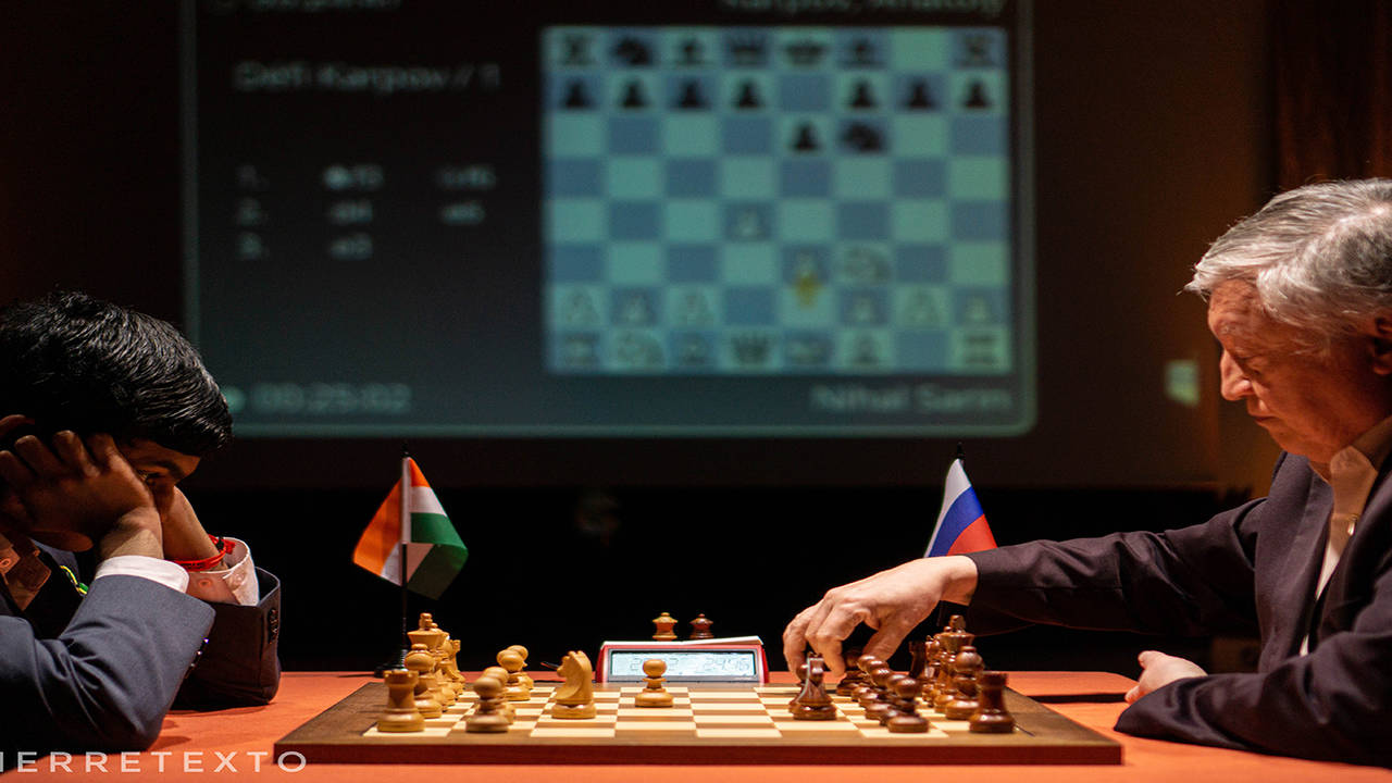 3-Year-Old Prodigy Plays Against Chess Grandmaster Anatoly Karpov