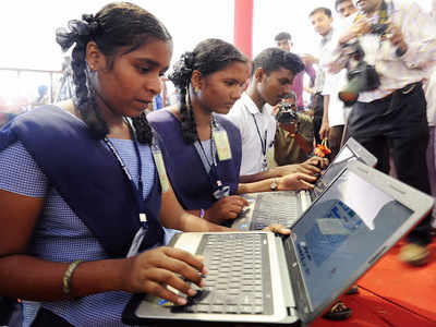Tamil Nadu: Students who don't clear Class XII exams not eligible to get free laptops | Chennai News - Times of India