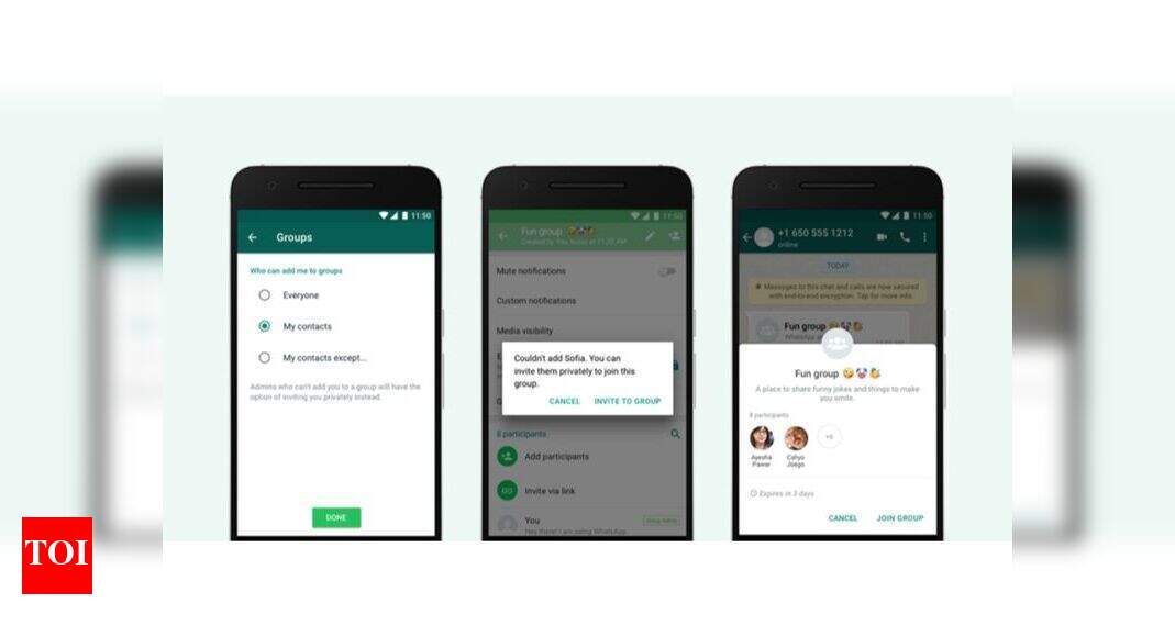 Whatsapp New Privacy Feature Whatsapp updates Group privacy feature