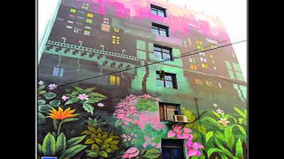 Vidyut Bhawan gets a new look with murals showcasing energy