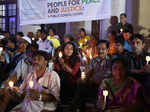 Ayodhya dispute: Candle light vigil for peace and harmony