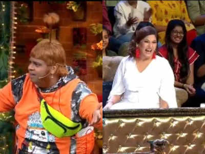 The Kapil Sharma Show: Baccha Yadav mocks Archana Singh for her fake laughter; watch video