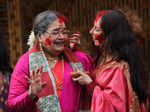 Usha Uthup and Chaiti Ghoshal