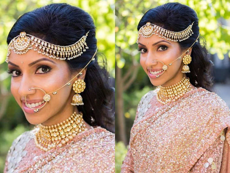 This bride's shimmery sari will be the hottest trend this wedding season!